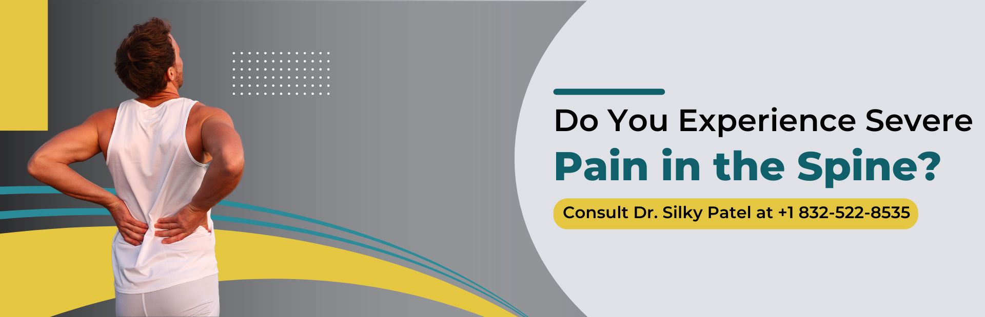 Severe Pain in the Spine - Silky Patel MD