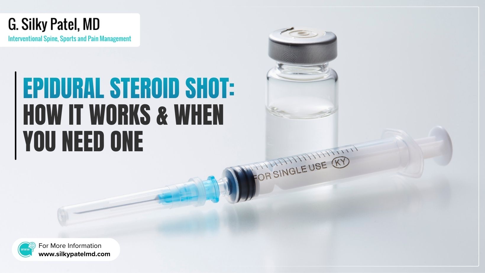 Epidural Steroid Shot - Dr. Silky Patel MD
