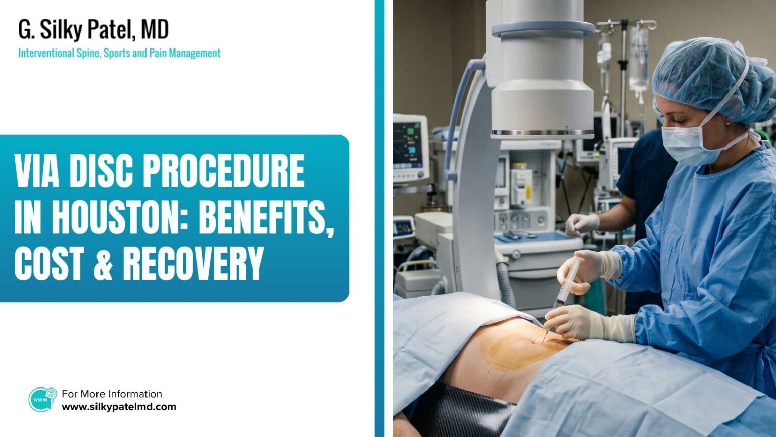 Via Disc Procedure in Houston: Cost, Recovery & Process