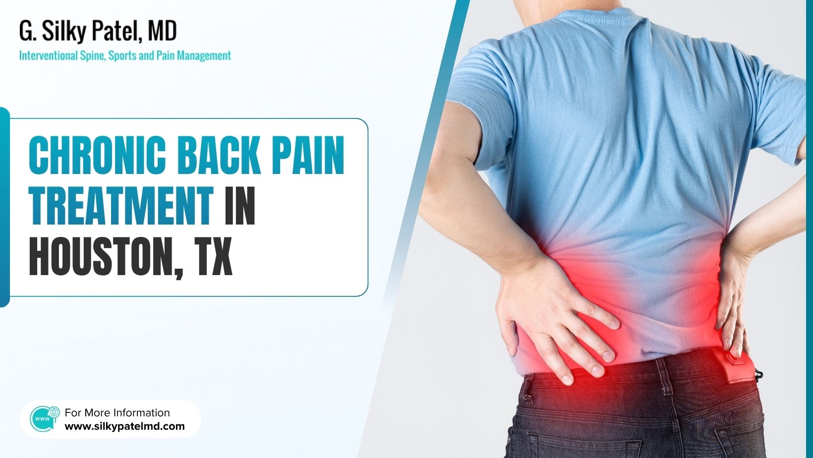 chronic back pain - Dr. Silky Patel MD