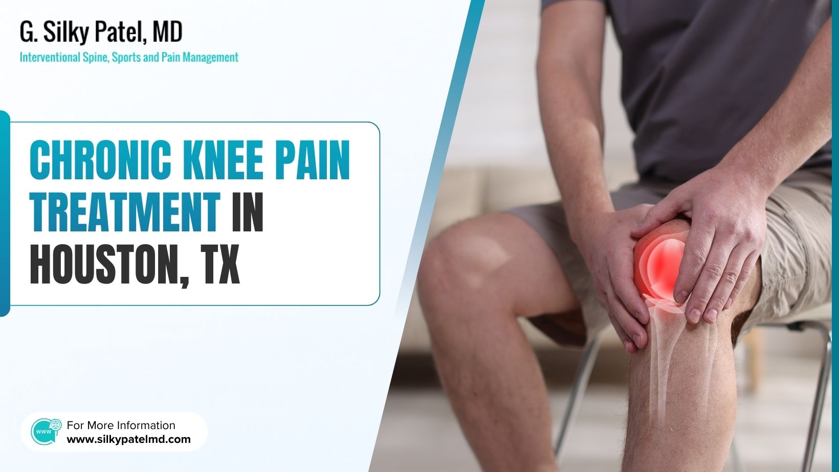 chronic knee pain - Dr. Silky Patel MD