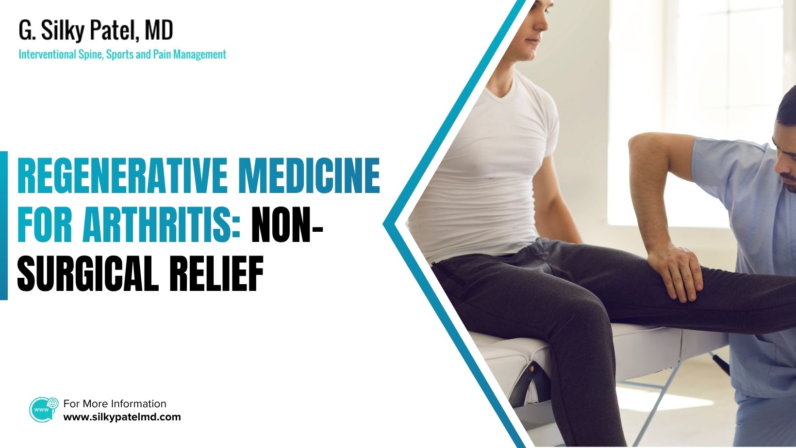 regenerative medicine and arthritis - Dr. Silky Patel MD