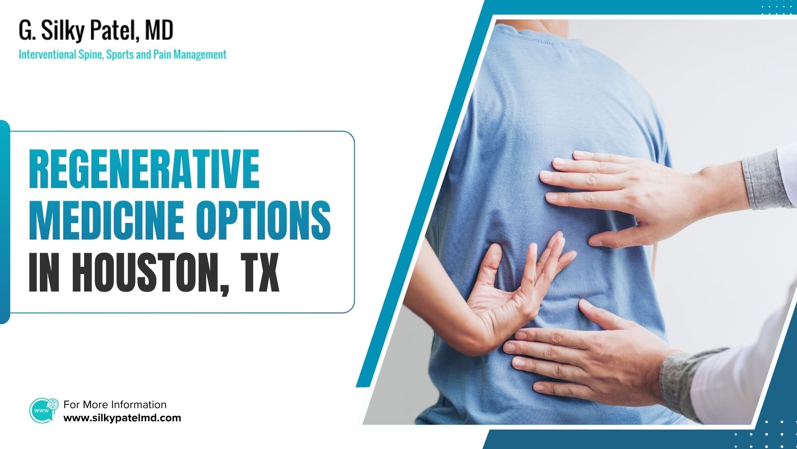regenerative medicine options - Dr. Silky Patel MD