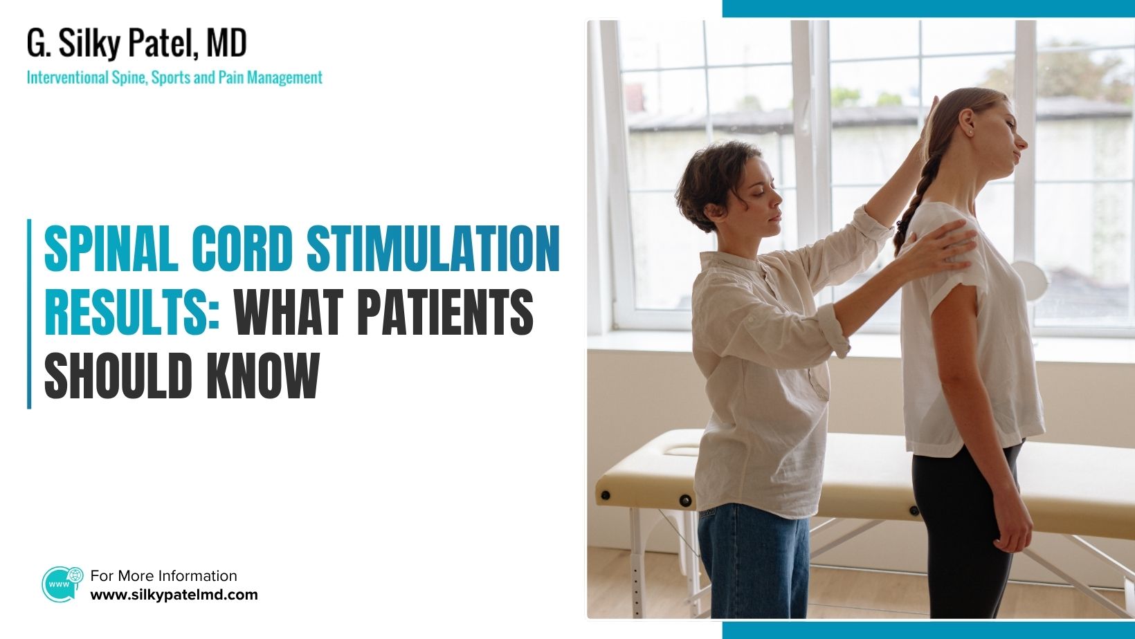 spinal cord stimulation results - Dr. Silky Patel MD