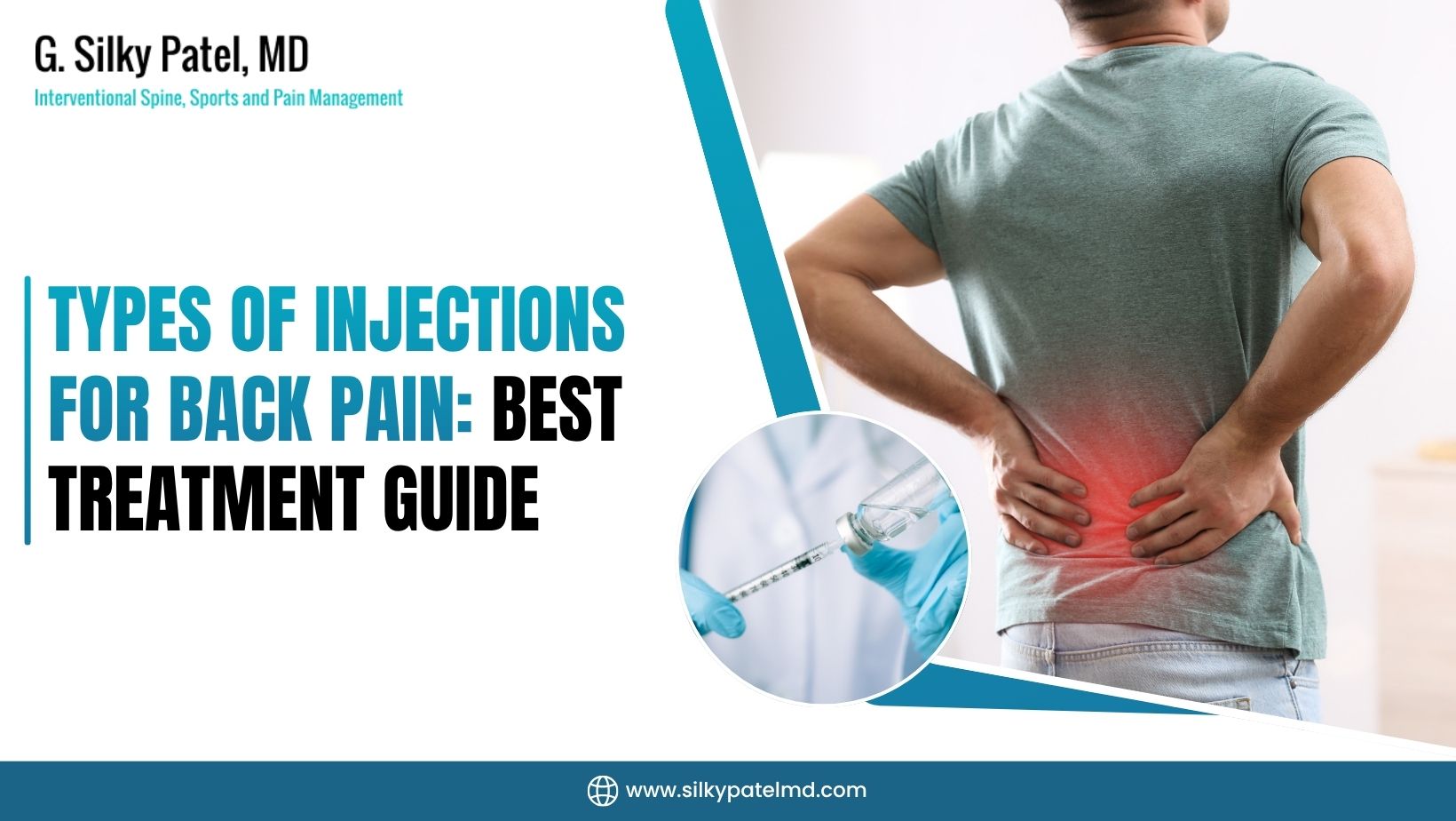 Types Of Injections For Back Pain - Dr. Silky Patel MD